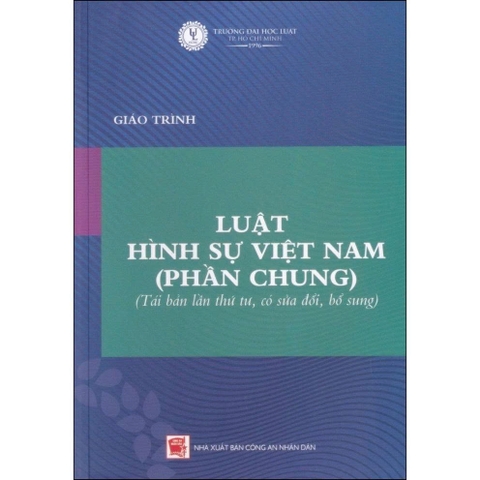 Giáo trình Luật hình sự Việt Nam (Phần chung) Đại học Luật TP. HCM