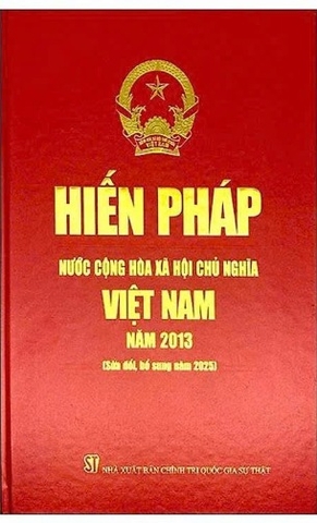 (Bìa Cứng) Hiến Pháp Nước Cộng Hòa Xã Hội Chủ Nghĩa Việt Nam (Bản Giới Hạn)