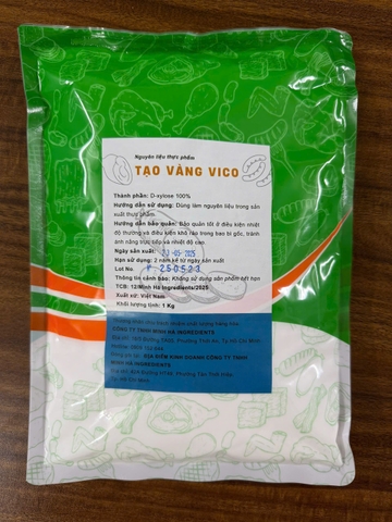 Tạo Vàng Vico - 100% Đường D-xylose