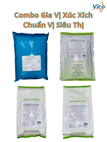 Combo Gia Vị Xúc Xích - Chuẩn Vị Siêu Thị