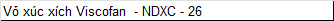Vỏ xúc xích Viscofan  - NDXC - 26