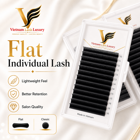 Flat Lash - 12 & 16 Lines - Lash Tray