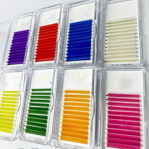 Color Lash Tray - Individual Lash