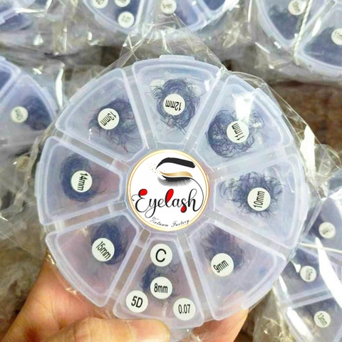 2D - 20D - Promade Loose Fans - Mix Length - 1000 Fans