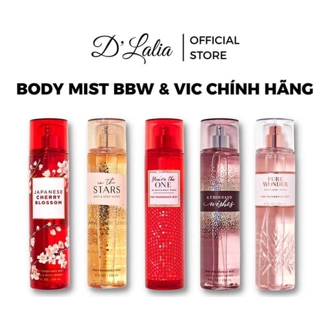 Xịt thơm body mist