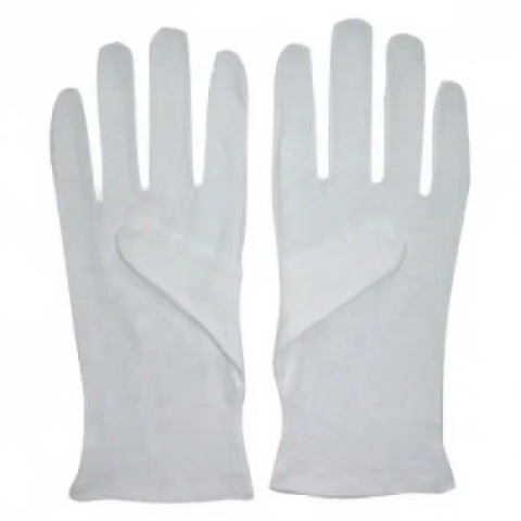 Găng tay cotton trắng