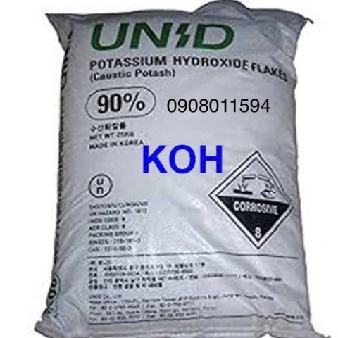 Kali hydroxit ( KOH )