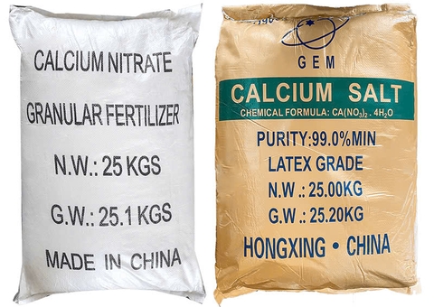 Calcium nitrate   Ca(NO3)2