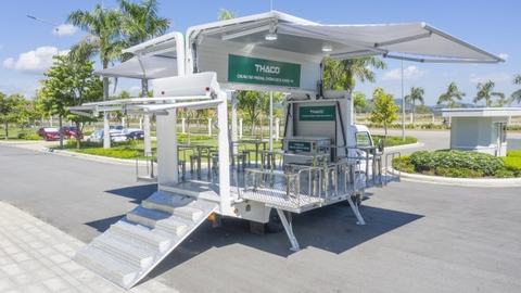 Khám phá bên trong xe chủng lưu động của Thaco Group