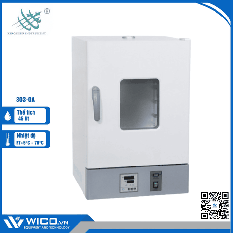 Tủ Ấm Vi Sinh Xingchen Trung Quốc 303-0A | 45 Lít - Buồng Thép