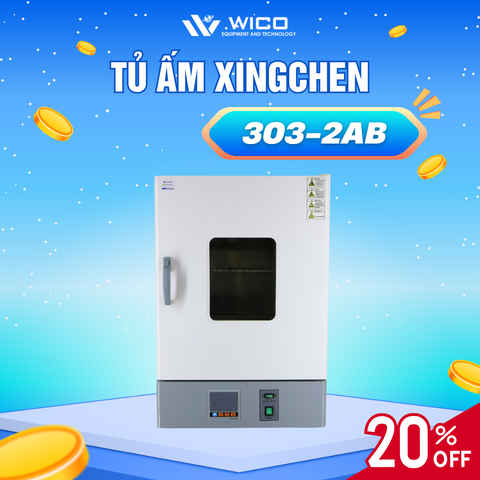 Tủ Ấm Vi Sinh Xingchen Trung Quốc 303-2AB | 125 Lít - Buồng Inox