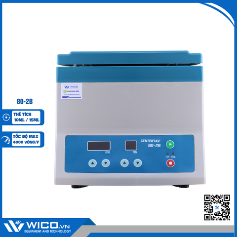 Máy Ly Tâm Trung Quốc 12 Ống Jiaxi 80-2B | Hàng Có Sẵn