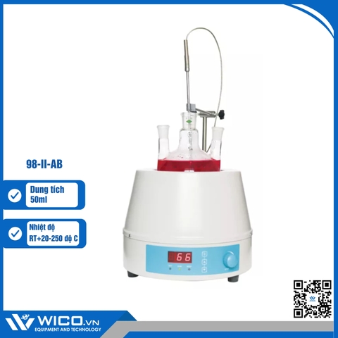 Bếp Đun Bình Cầu Có Khuấy 450 Độ C Xingchen 98-II-AB | 50 ml