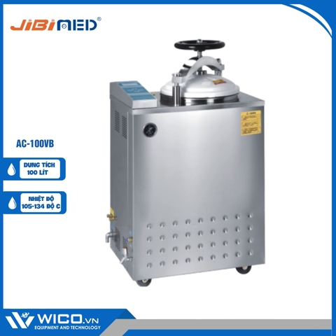 Nồi Hấp Sấy Chân Không Jibimed AC-100VB | 100 Lít