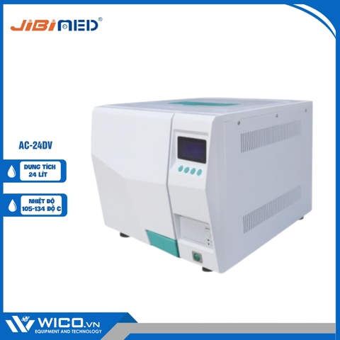 Nồi Hấp Sấy Chân Không Để Bàn Jibimed AC-24DV | 24 Lít