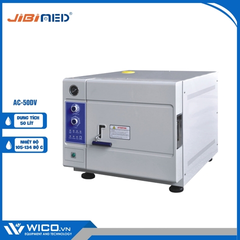 Nồi Hấp Sấy Chân Không Để Bàn Jibimed AC-50DV | 50 Lít