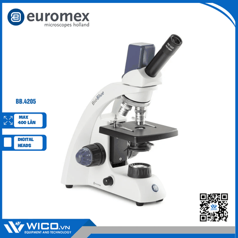 Kính hiển vi sinh học Euromex BB.4205 | Độ phóng đại 400 lần