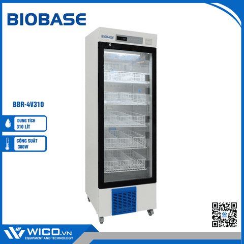 Tủ Bảo Trữ Máu 4 Độ C 310 Lít Biobase Trung Quốc BBR-4V310 | Cửa Kính
