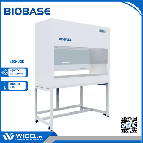 Tủ Cấy Vi Sinh Dòng Khí Thổi Đứng Biobase BBS-DSC | 1.04m - Cửa 2 Phía