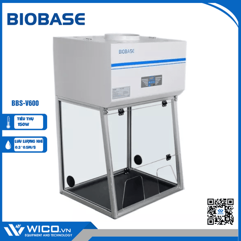 Tủ Cấy Vi Sinh Để Bàn Dòng Khí Thổi Đứng Biobase Trung Quốc BBS-V600 | 60cm