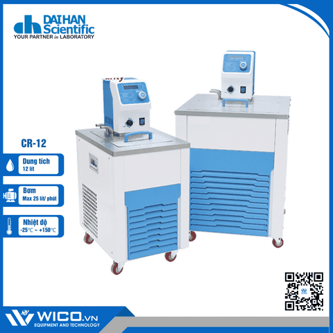 Bộ Điều Nhiệt Lạnh -25 Đến 150 Độ Daihan CR-12 | 12 Lít