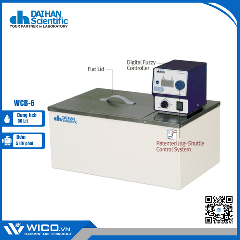 Bể Điều Nhiệt Tuần Hoàn Daihan WCB-6 | 6 Lít