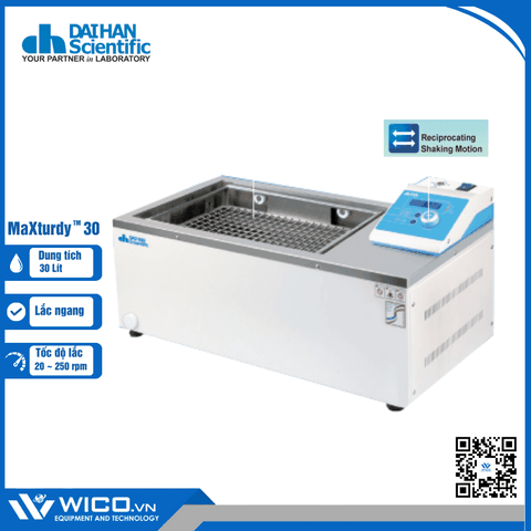 Bể Lắc Cách Thuỷ Ổn Nhiệt Daihan Hàn Quốc MaXturdy 30 | 30 Lít