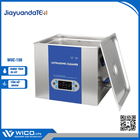 Bể Rửa Siêu Âm 15 Lít Jiayuanda WUC-150 ⭐ Màn Hình LCD