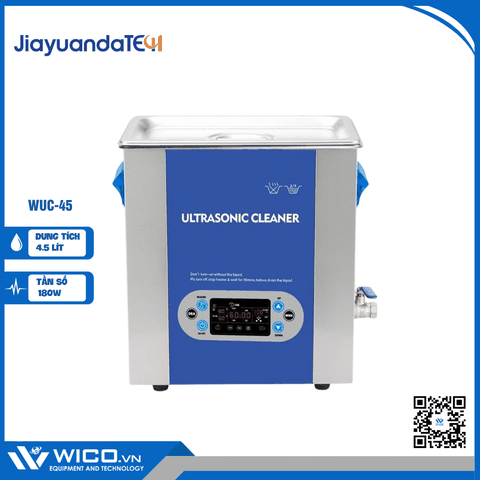 Bể Rửa Siêu Âm 4.5 Lít Jiayuanda WUC-45 ⭐ Màn Hình LCD