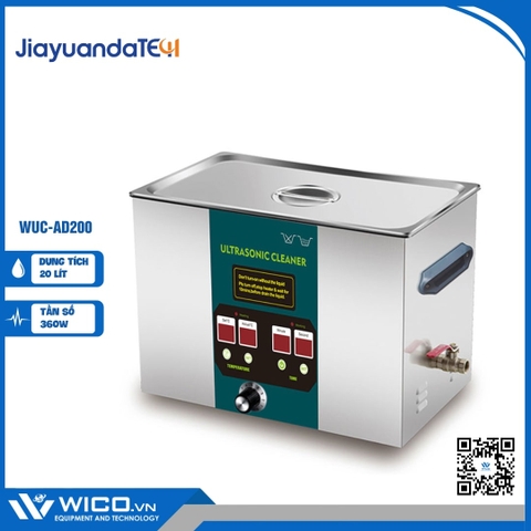Bể Rửa Siêu Âm 20 Lít Jiayuanda WUC-AD200 | Màn Hình LED