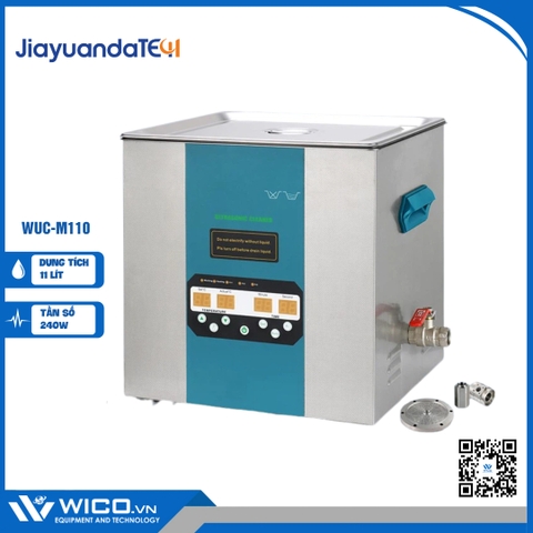 Bể Rửa Siêu Âm Jiayuanda WUC-M110 | 11 Lít - Đa Tần Số