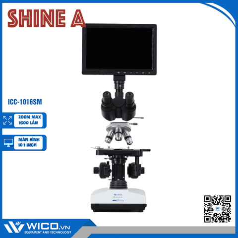 Bộ Kính Hiển Vi Kết Nối Máy Tính ICC-1016SM | Màn Hình 10.1 Inch