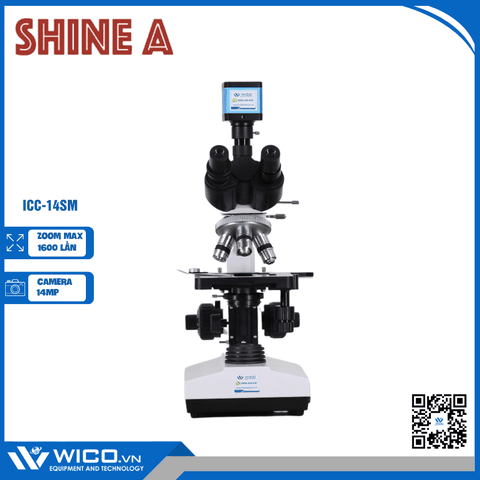 Bộ Kính Hiển Vi Kết Nối Máy Tính ICC-14SM | Camera 14MP