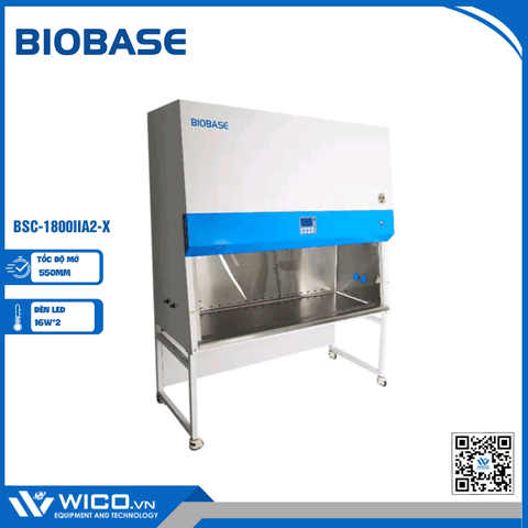 Tủ An Toàn Sinh Học Cấp II Kiểu A2 Biobase Trung Quốc BSC-1800IIA2-X | 1.8m