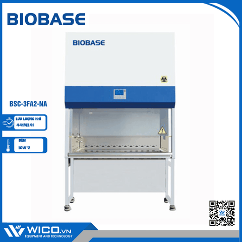 Tủ An Toàn Sinh Học Cấp II Kiểu A2 Biobase Trung Quốc BSC-3FA2-NA(3') | 1.1m - Chuẩn NSF