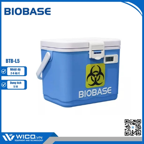 Hộp bảo quản - Vận chuyển Vacxin/ Dược 2-8 độ C BTB-5 | 5 Lít