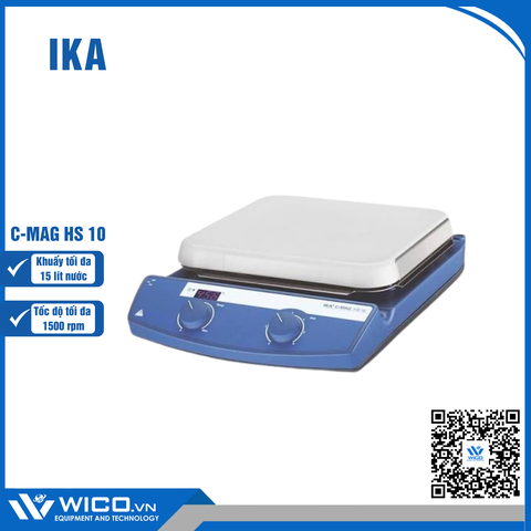 Máy Khuấy Từ 1500 vòng/phút IKA C-MAG HS 10 | 15 lít