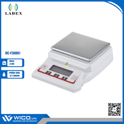 Cân Kỹ Thuật 1 Số Màn LCD Labex Anh HC-F30001 | 3kg - 0.1g