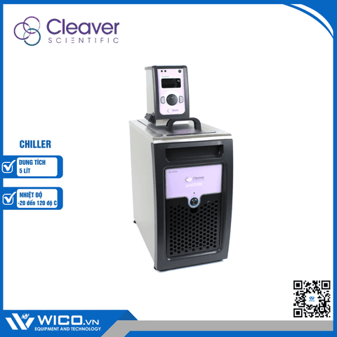 Bể điều nhiệt lạnh tuần hoàn -20 độ Cleaver Scientific CHILLER (5 lít)