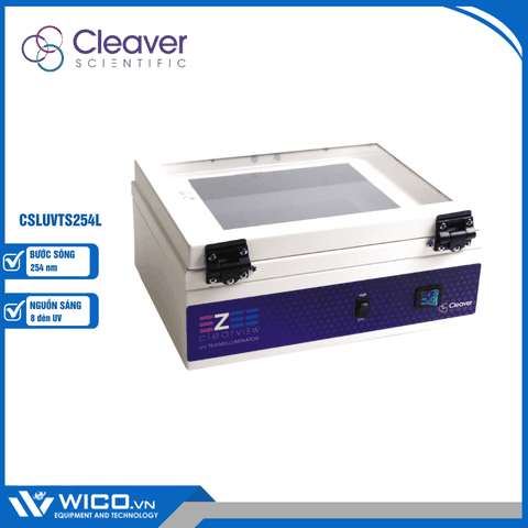 Bàn soi gel 1 bước sóng Cleaver Scientific CSLUVTS254L (8 đèn UV)