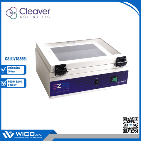 Bàn soi gel 1 bước sóng Cleaver Scientific CSLUVTS365L (8 đèn UV)