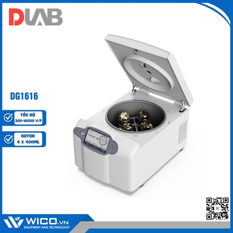 Máy Ly Tâm Tốc Độ Cao 16000 Vòng/ Phút Dlab DG1616