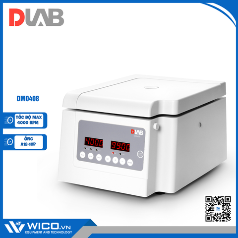 Máy Ly Tâm 8 ống 15ml 4,000 Vòng/ Phút Dlab Mỹ DM0408 | A12-10P