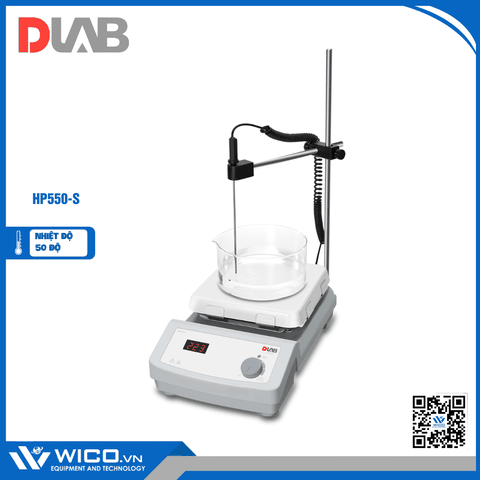 Bếp Gia Nhiệt 550 Độ C Dlab HP550-S | Mặt bếp 184x184mm