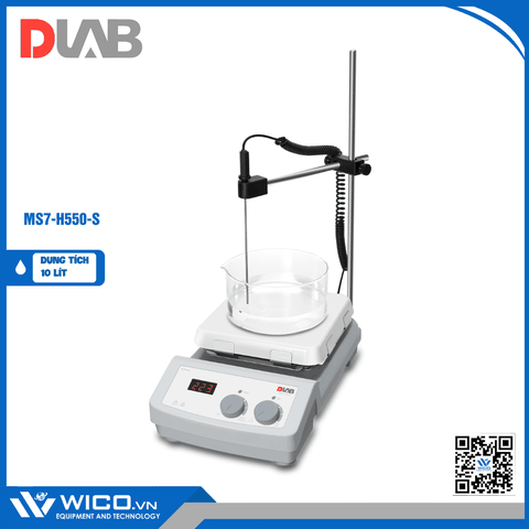 Máy Khuấy Từ Gia Nhiệt Dlab MS7-H550-S | 550 Độ C 184x184mm