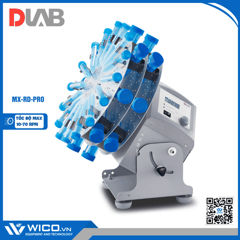 Máy Lắc Ống Nghiệm Kiểu Xoay Tròn Rotator MX-RD-PRO