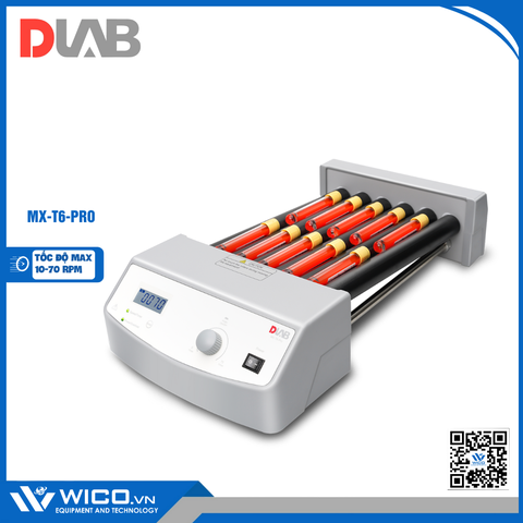 Máy Lắc Ống Máu Kiểu Con Lăn Dlab Mỹ MX-T6-Pro