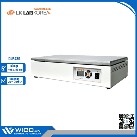 Bếp gia nhiệt 400 x 300 mm LK Lab Korea DLP430