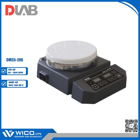 Máy Khuấy Từ Gia Nhiệt 280 Độ C Dlab DMS5-280