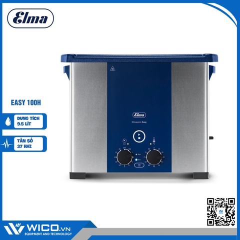 Bể Rửa Siêu Âm Elma Có Gia Nhiệt Easy 100H | 9.5 Lít